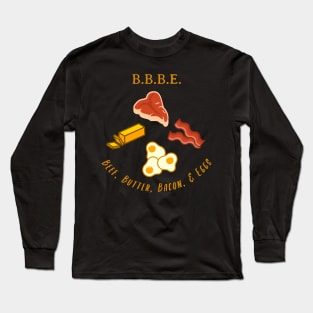 Carnivore Diet BBBE Long Sleeve T-Shirt